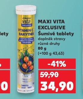 MAXIVITA EXCLUSIVE UMIV TABLETY