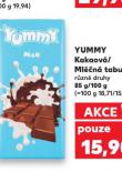 YUMMY KAKAOVÁ TABULKA