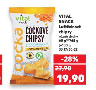 VITAL SNACK LUTNINOV CHIPSY