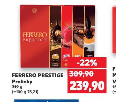 FERRERO PRESTIGE PRALINKY
