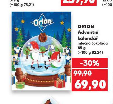 ORION ADVENTNÍ KALENDÁŘ