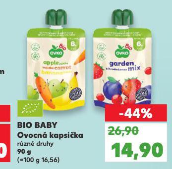 BIO BABY OVOCN KAPSIKA