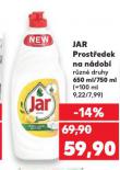 JAR PROSTŘEDEK NA MYTÍ NÁDOBÍ