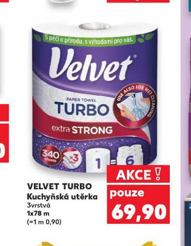 VELVET TURBO KUCHYSK UTRKA
