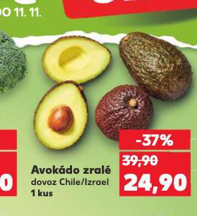 AVOKÁDO ZRALÉ
