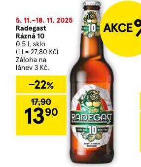 PIVO RADEGAST RÁZNÁ 10