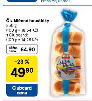 ÖLZ MLÉČNÉ HOUSTIČKY