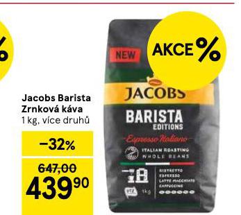 JACOBS BARISTA ZRNKOV KVA