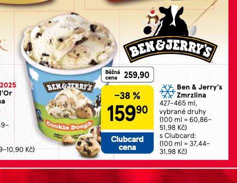 BEN & JERRYS ZMRZLINA