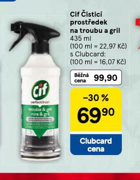 CIF ČISTÍCÍ PROSTŘEDEK NA TROUBU A GRIL