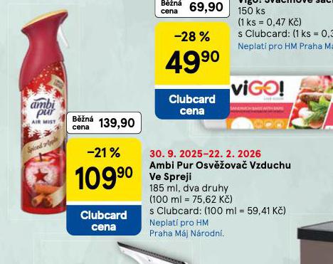 AMBI PUR OSV̎OVA VZDUCHU VE SPREJI