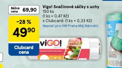 VIGO! SVAČINOVÉ SÁČKY S UCHY