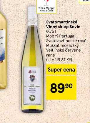 SVATOMARTINSK VINN SKLEP SOVN