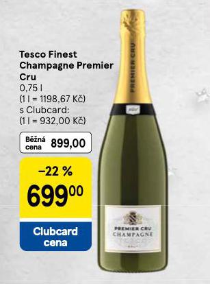 TESCO FINEST CHAMPAGNE PREMIER CRU