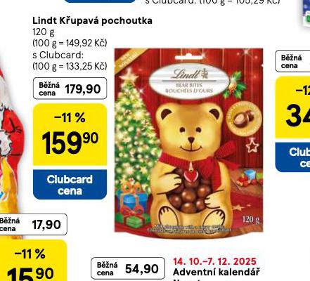 LINDT KUPAV POCHOUTKA