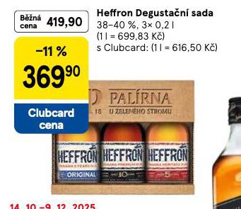 HEFFRON DEGUSTAN SADA