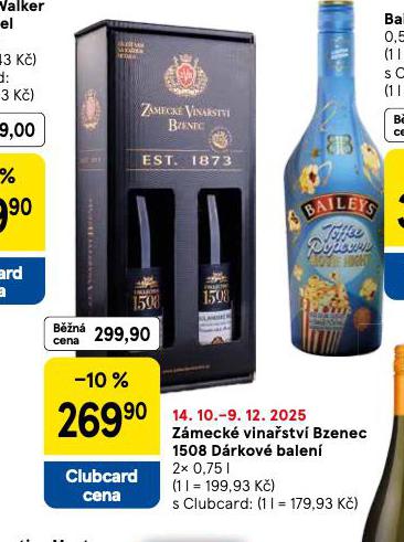 ZMECK VINASTV BZENEC 1508 DRKOV BALEN