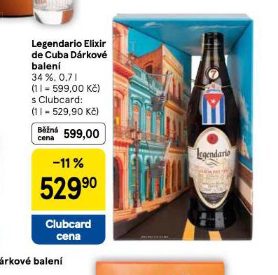KEGENDARIO ELIXIR DE CUBA DRKOV BALEN