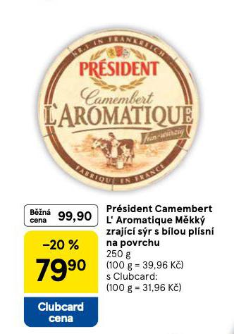 PRSIDENT CAMEMBERT LAROMATIQUE 