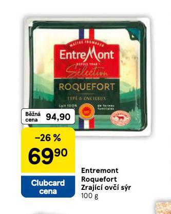 ENTREMONT ROQUEFORT ZRAJC OV SR