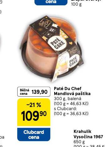 PAT DU CHEF MANDLOV PATIKA