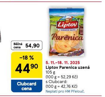 LIPTOV PARENICA UZENÁ