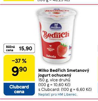 MILKO BEDICH SMETANOV JOGURT OCHUCEN