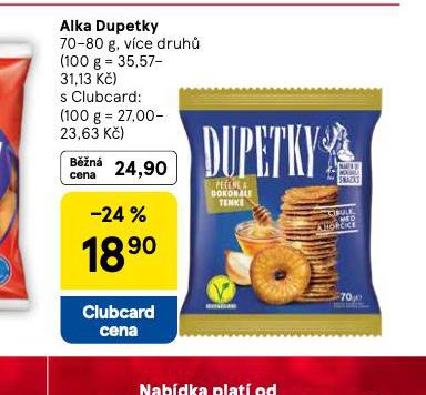 ALKA DUPETKY