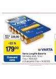 VARTA LONGLIFE BATERIE