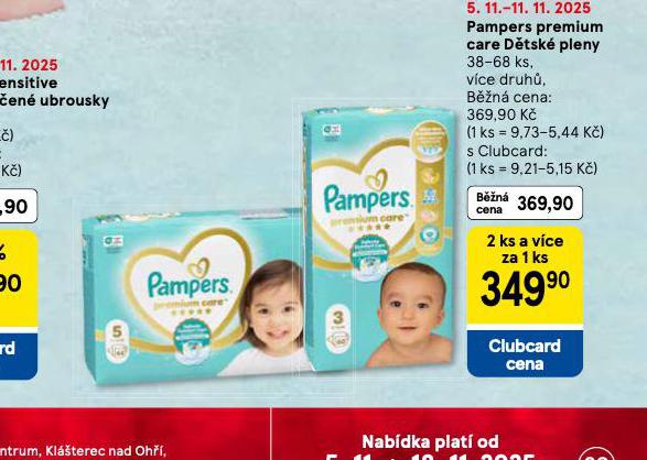 PAMPERS DTSK PLENKY