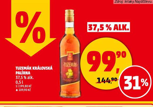 TUZEMK KRLOVSK PALRNA