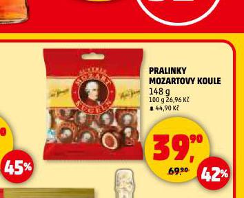 PRALINKY MOZARTOVY KOULE