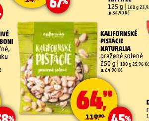 KALIFORNSK PISTCIE NATURALIA