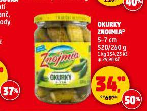 OKURKY ZNOJMIA