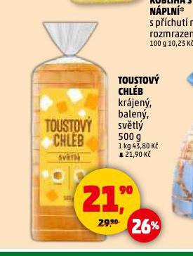 TOUSTOVÝ CHLÉB