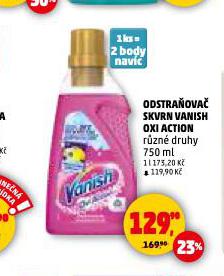 VANISH OXI ACTION ODSTRAŇOVAČ SKVRN