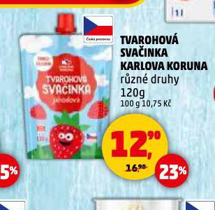 TVAROHOV SVAINKA KARLOVA KORUNA