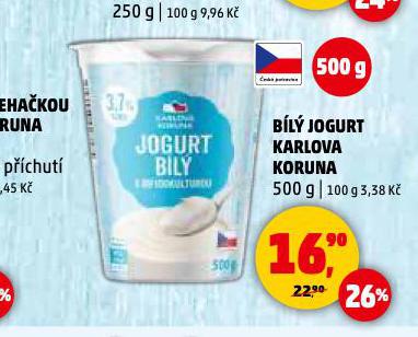 BL JOGURT KARLOVA KORUNA