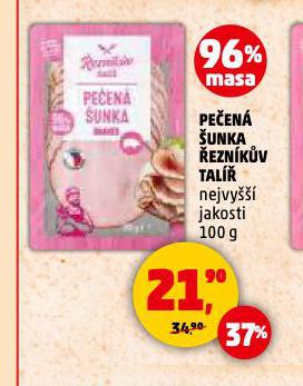 PEČENÁ ŠUNKA ŘEZNÍKŮV TALÍŘ