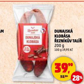 DUNAJSK KLOBSA EZNKV TAL