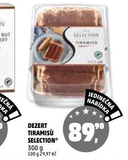 DEZERT TIRAMIS SELECTION
