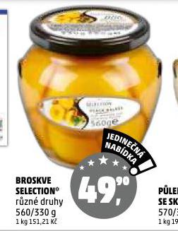 BROSKVE SELECTION