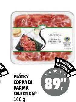 PLÁTKY COPPA DI PARMA SELECTION