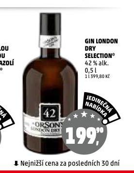 GIN LONDON DRY SELECTION