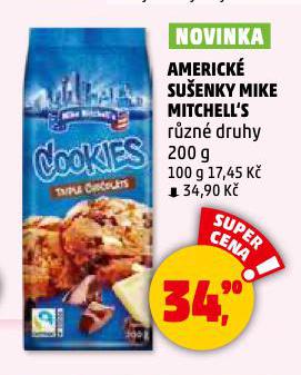 AMERICKÉ SUŠENKY MIKE MITCHELL'S