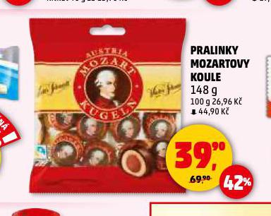 PRALINKY MOZARTOVY KOULE