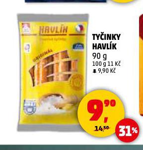 TYČINKY HAVLÍK
