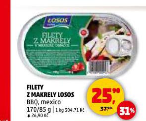 FILETY Z MAKRELY LOSOS