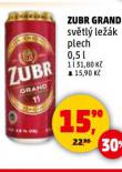 PIVO ZUBR GRAND