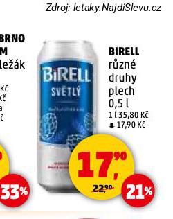 BIRELL NEALKOHOLICK PIVO